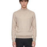 Maglia girocollo in beige 