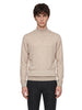 Maglia girocollo in beige