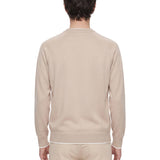 Maglia girocollo in beige 