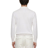 Polo maglia cotone in bianco 