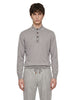 Polo maglia cotone in grigio