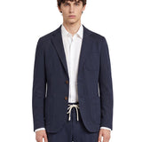 Giacca soft in blu 
