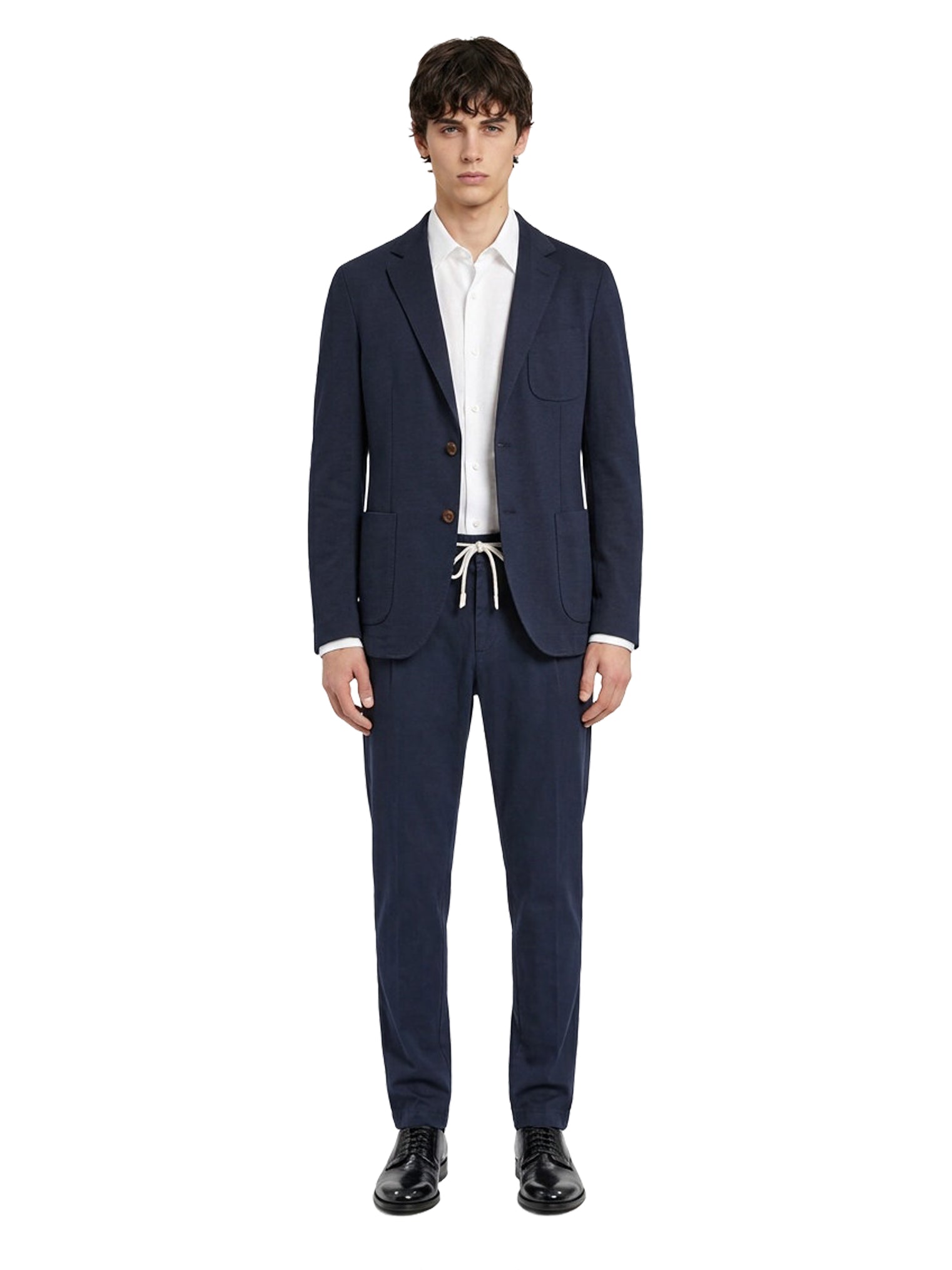 Giacca soft in blu 