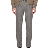 Pantaloni jogger in grigio 