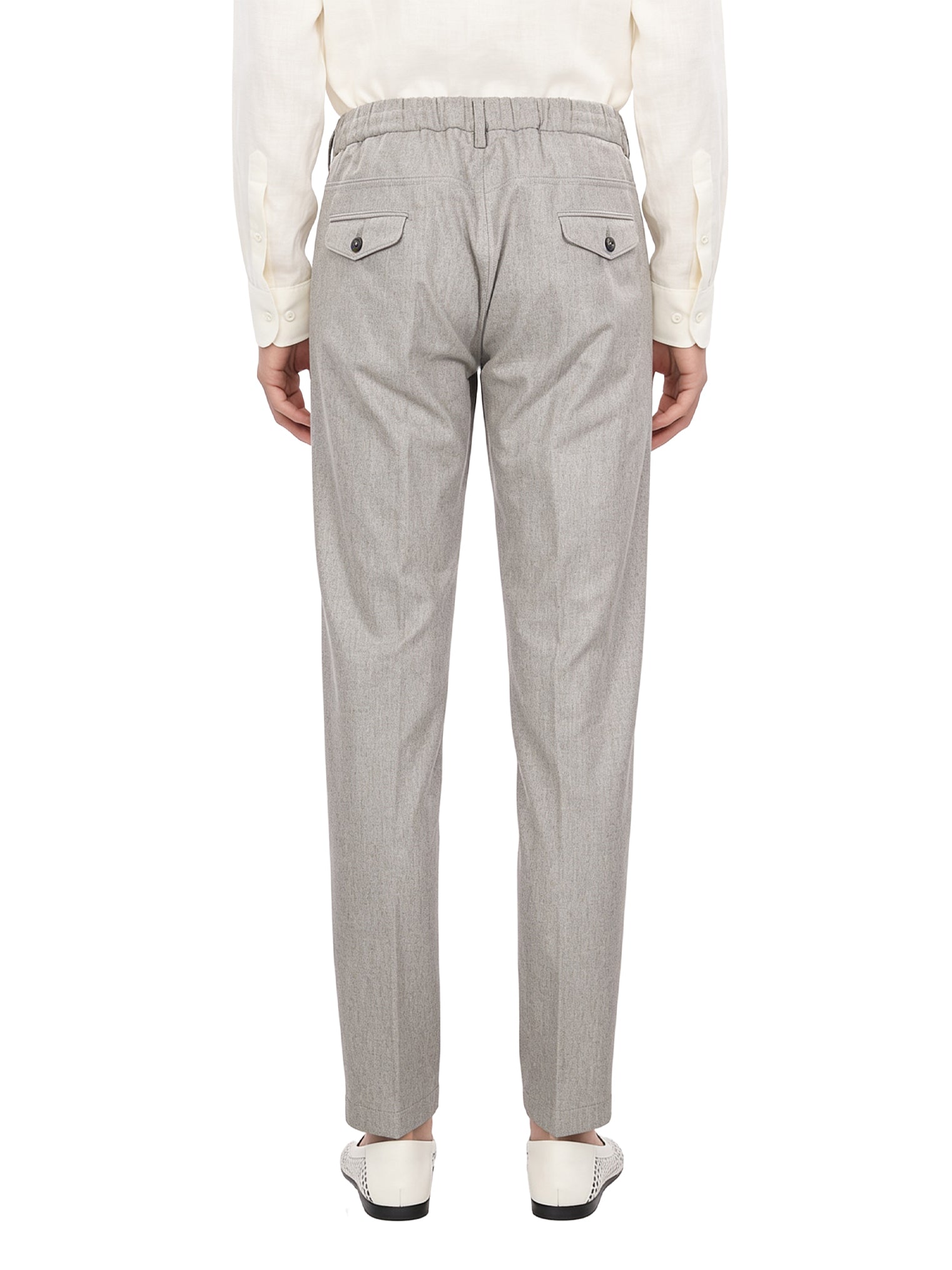 Pantaloni jogger in grigio chiaro 