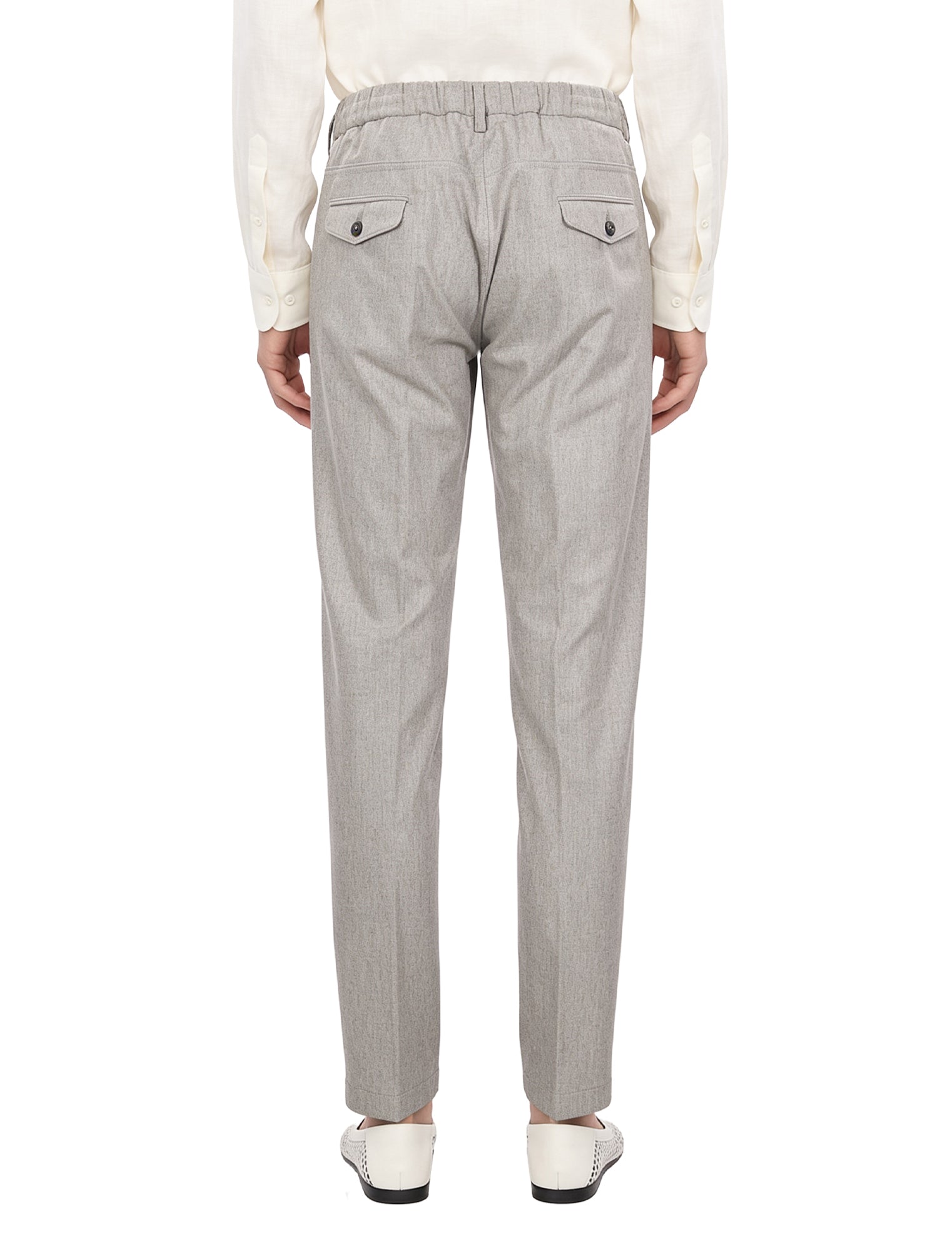 Pantaloni jogger in grigio chiaro 