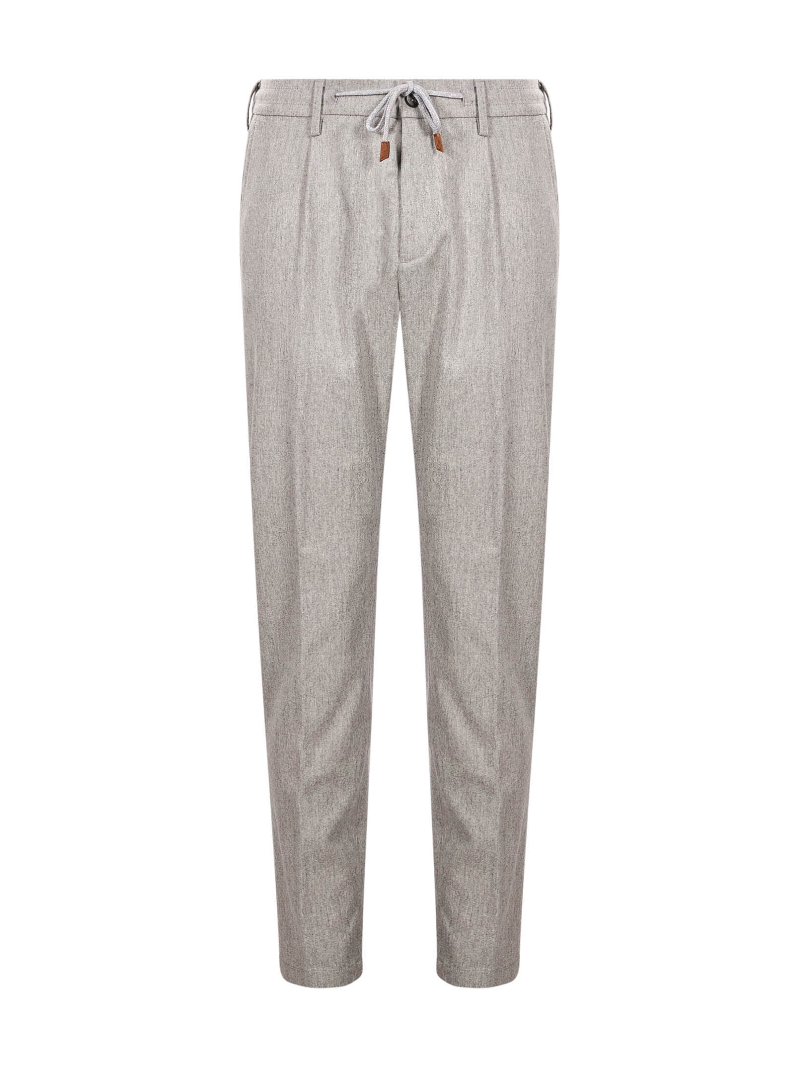 Pantaloni jogger in grigio chiaro 