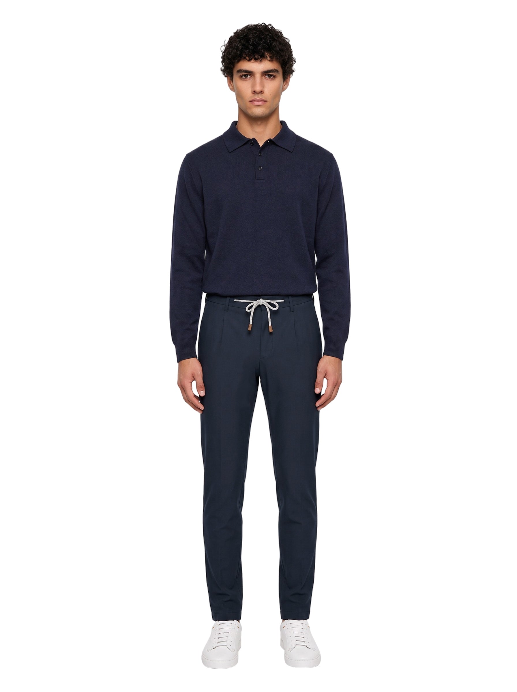 Pantaloni jogger in blu 