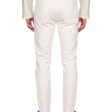 Pantaloni cinque tasche in bianco 
