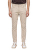 Pantaloni cinque tasche in beige