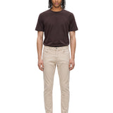Pantaloni cinque tasche in beige 