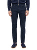 Pantaloni cinque tasche in blu