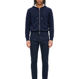Pantaloni cinque tasche in blu 