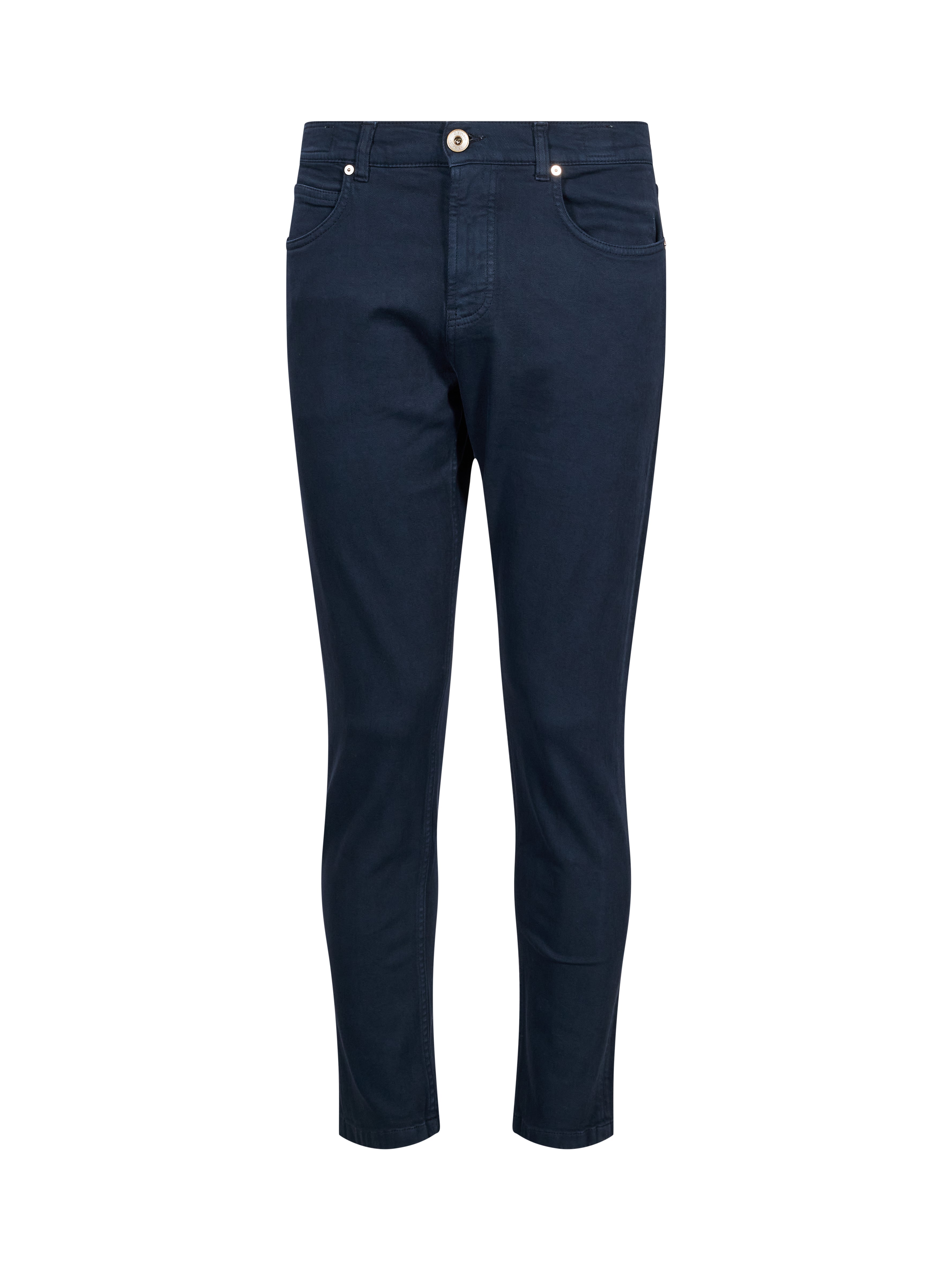 Pantaloni cinque tasche in blu 
