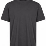 T-shirt girocollo in nero 