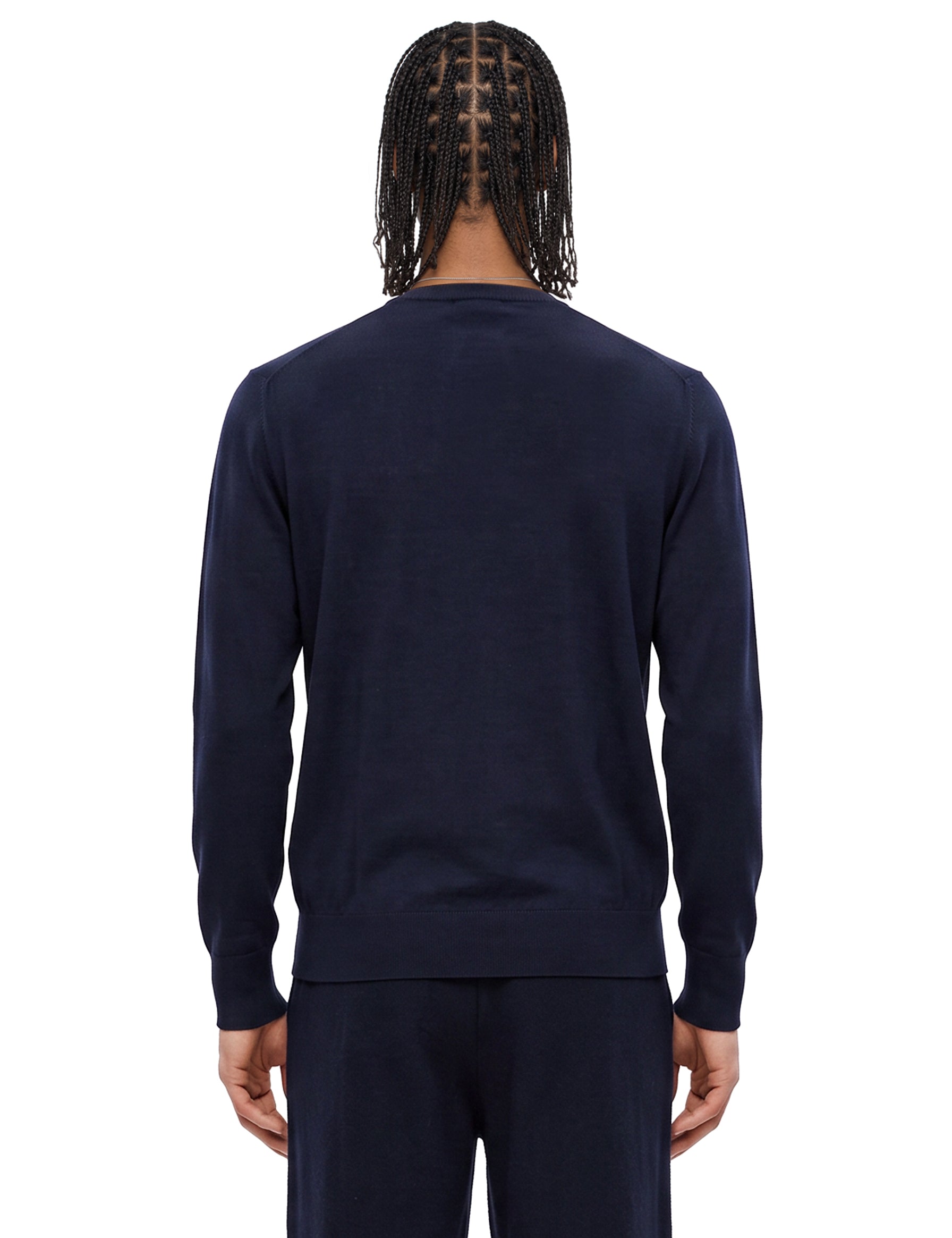 Maglia girocollo lana merino 
