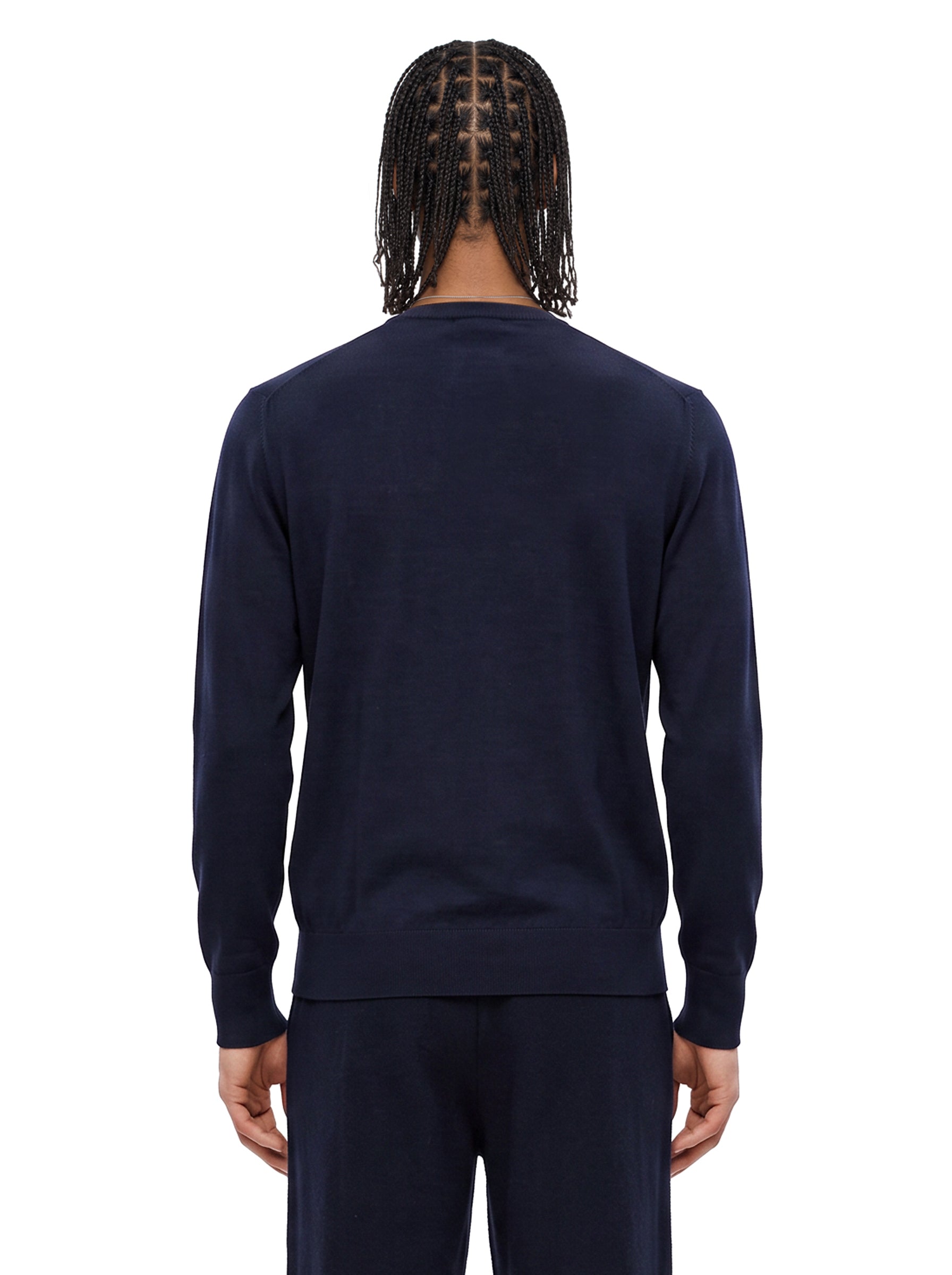 Maglia girocollo lana merino 