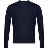 Maglia girocollo lana merino 