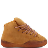 Sneakers oversize Mid Vamp in marrone 
