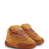 Sneakers oversize Mid Vamp in marrone 