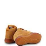 Sneakers oversize Mid Vamp in marrone 