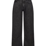 Jeans dritti in nero 
