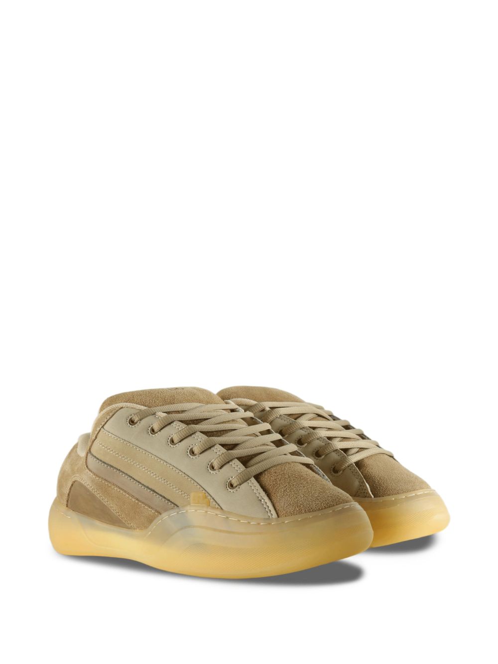 Sneakers Quad Vamp in beige 