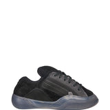 Sneakers quad vamp in nero 