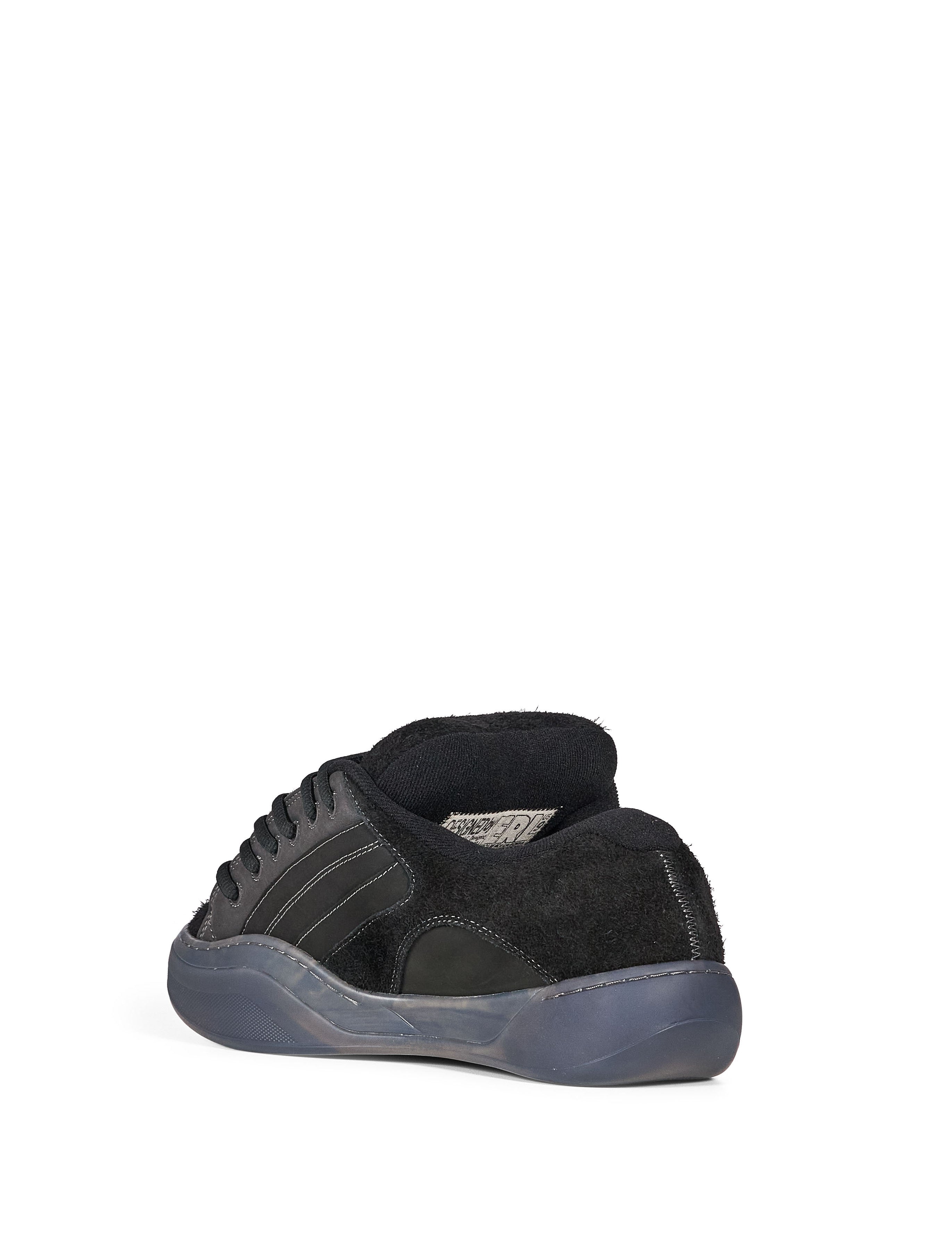 Sneakers quad vamp in nero 