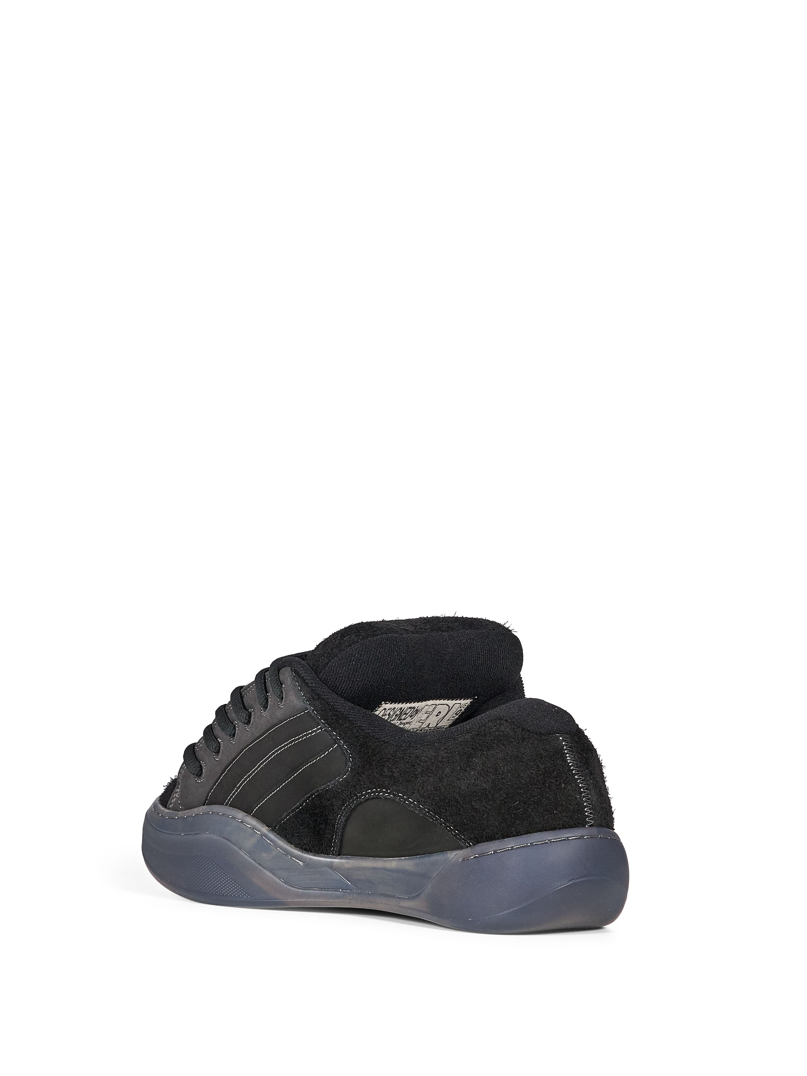 Sneakers quad vamp in nero 