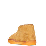 Stvaleti vamp in pelle in marrone 