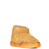 Stvaleti vamp in pelle in marrone 