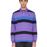Maglia polo Rugby a righe multicolor 