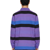 Maglia polo Rugby a righe multicolor 