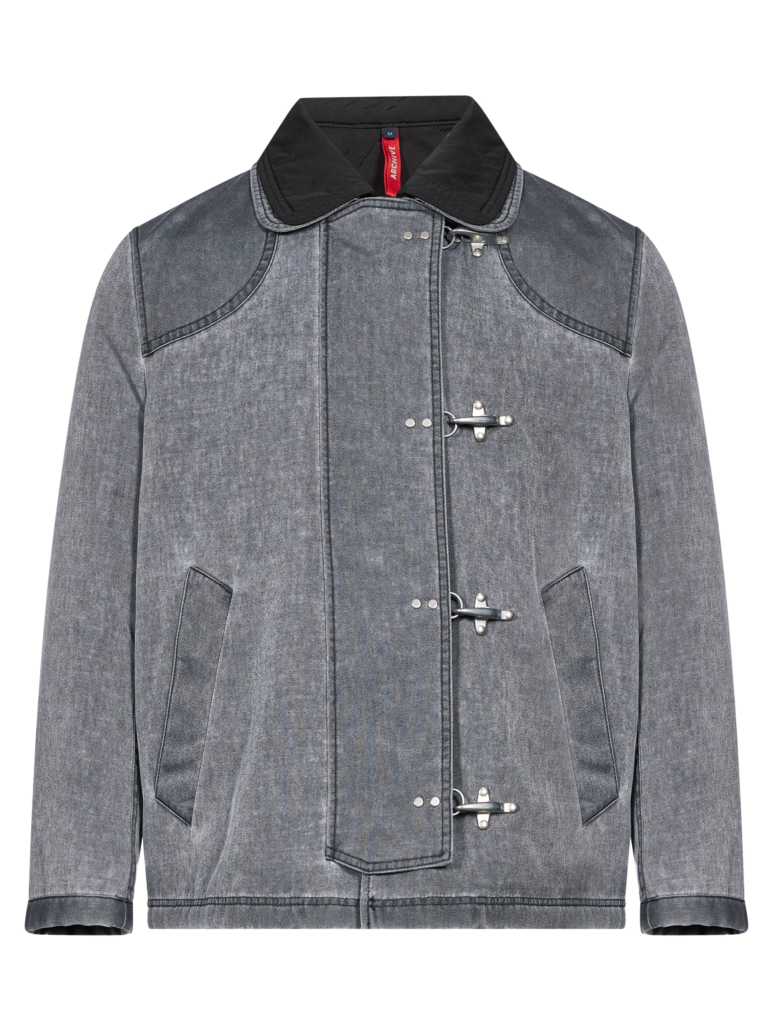 Giacca 4 Ganci in grigio 