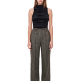 Pantalone jaspé in grigio 