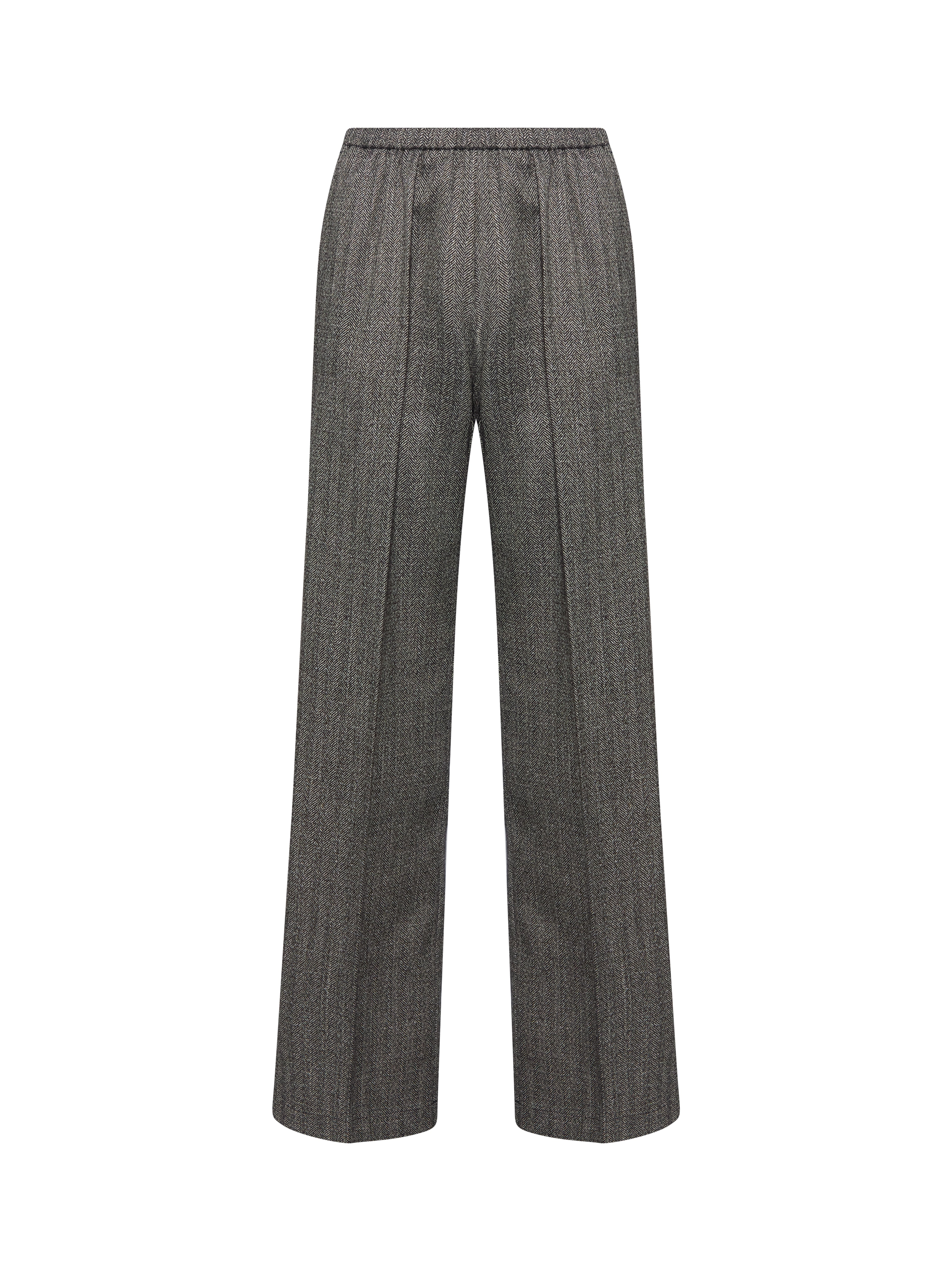 Pantalone jaspé in grigio 