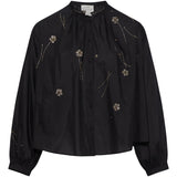 Camicia voile fleurs orient 