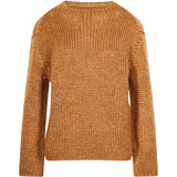 Maglione in misto cashmere in marrone 