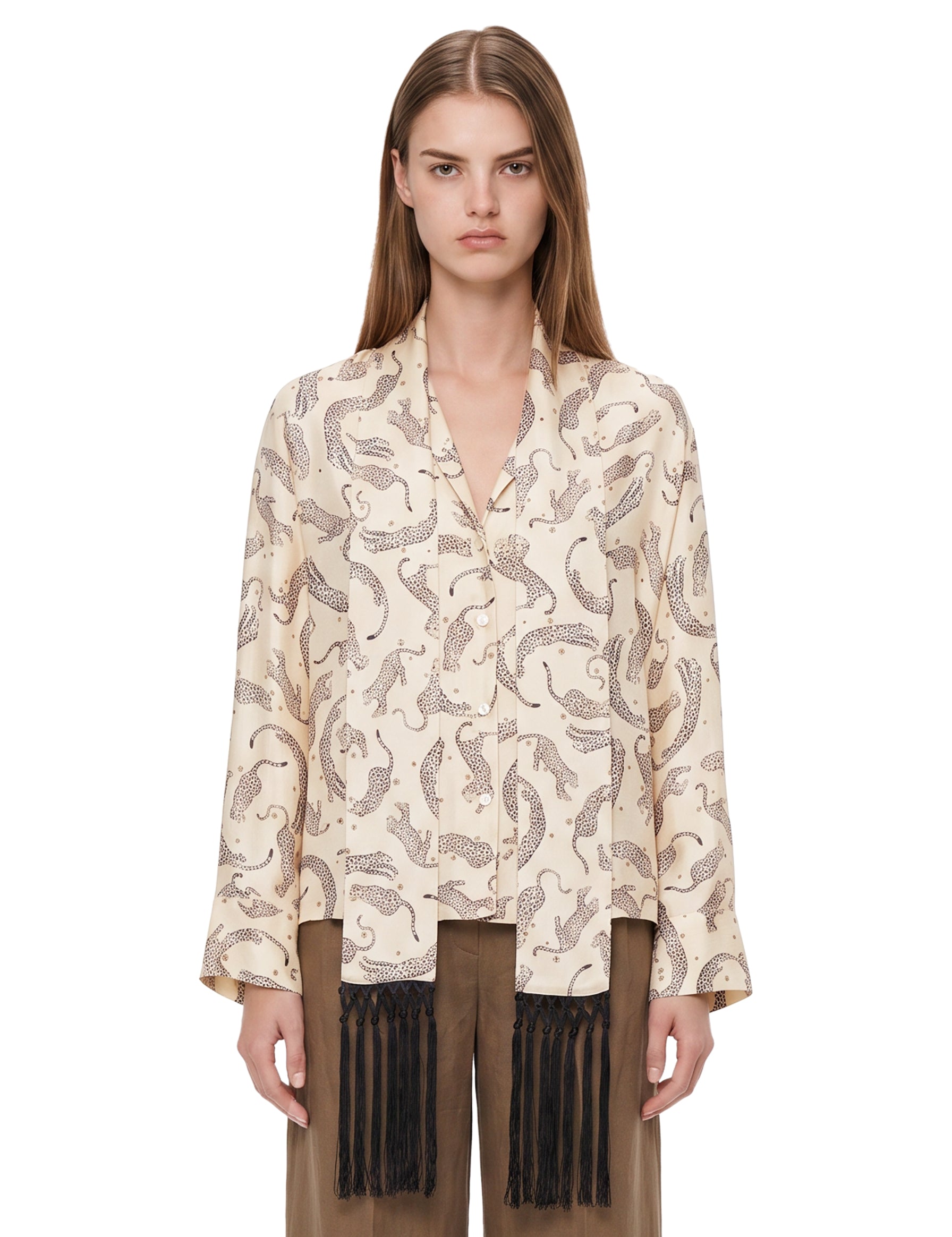 Camicia Royal Leopard multicolor 