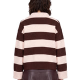 Maglia a righe multicolor 