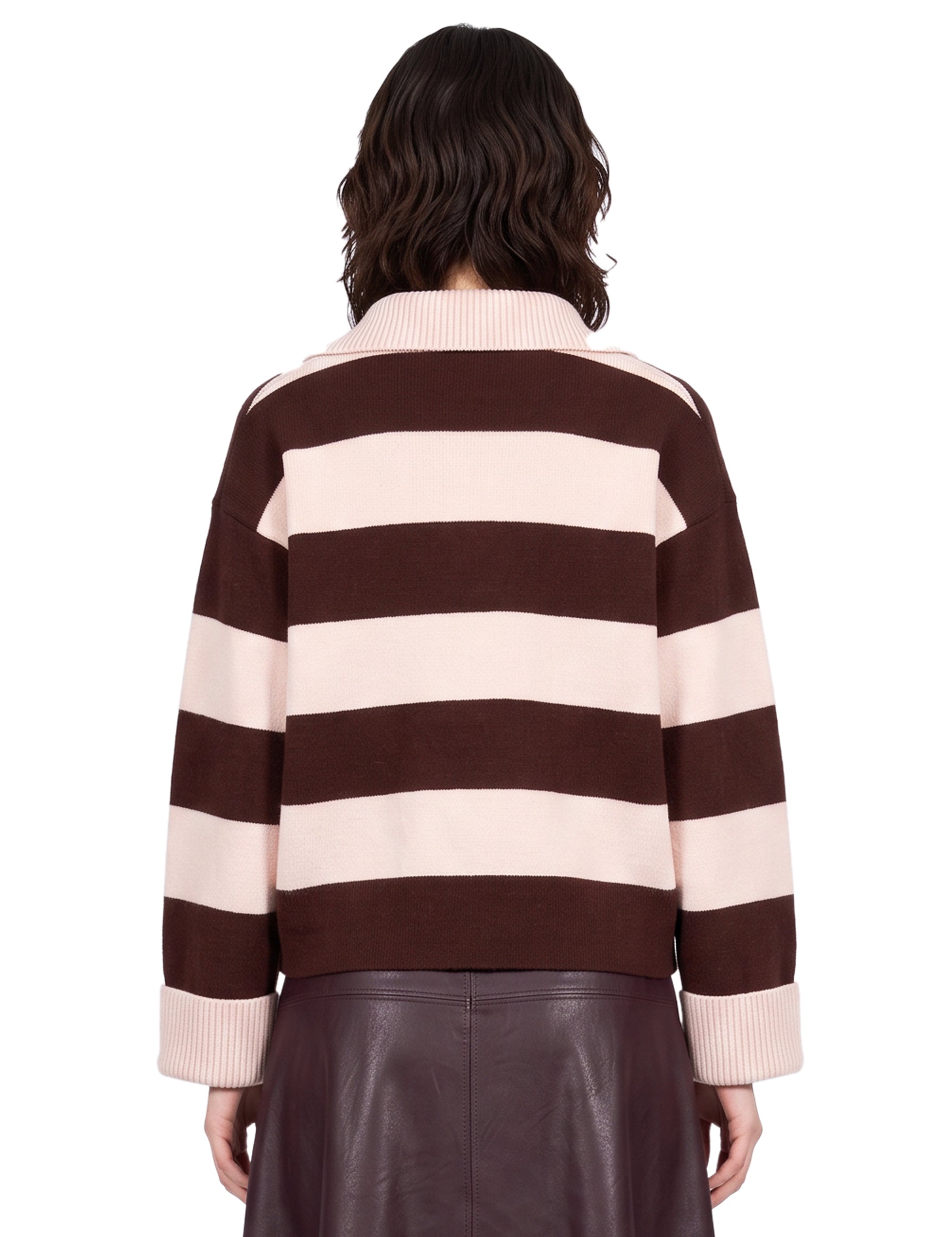 Maglia a righe multicolor 