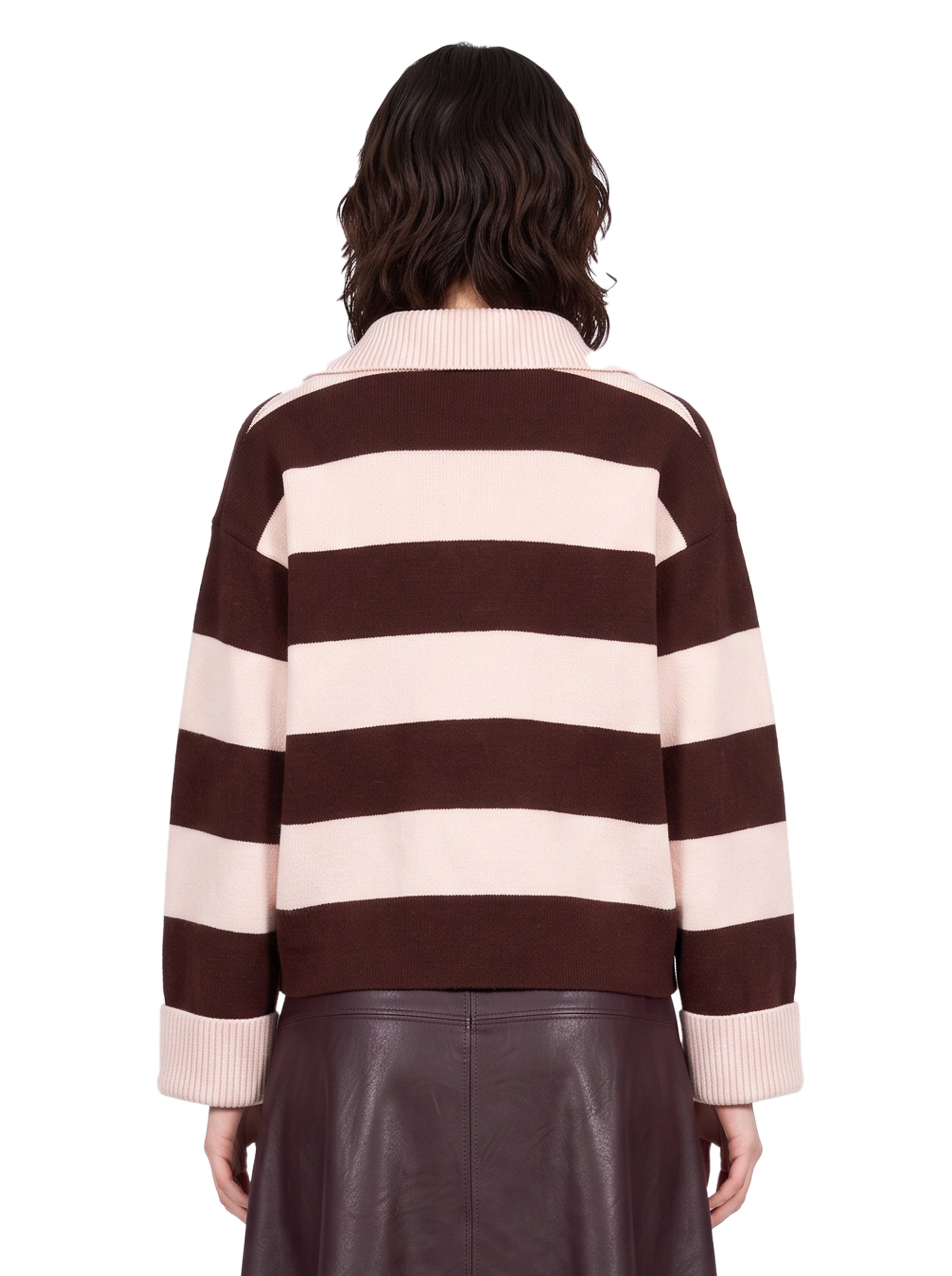 Maglia a righe multicolor 