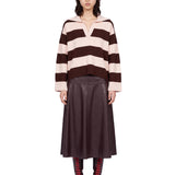 Maglia a righe multicolor 