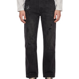 Jeans a gamba dritta Monet in grigio 