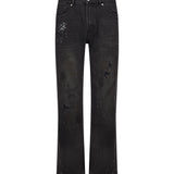 Jeans a gamba dritta Monet in grigio 