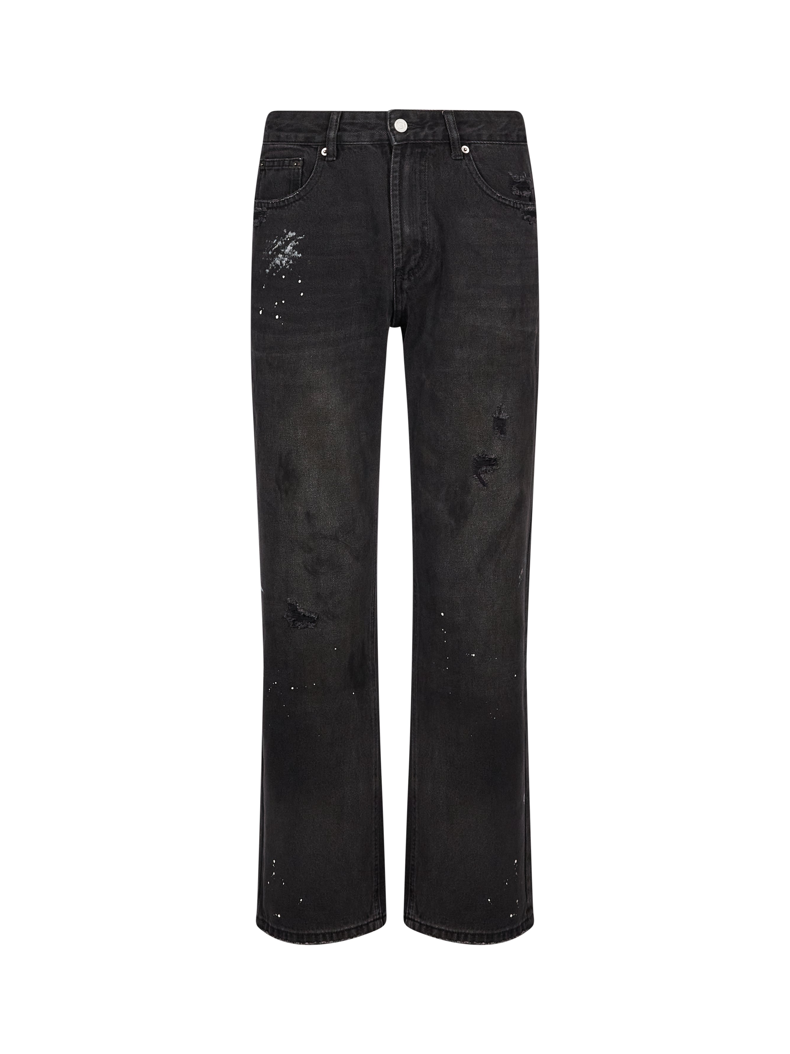 Jeans a gamba dritta Monet in grigio 