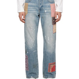 Jeans Tapestry Chalk in azzurro 