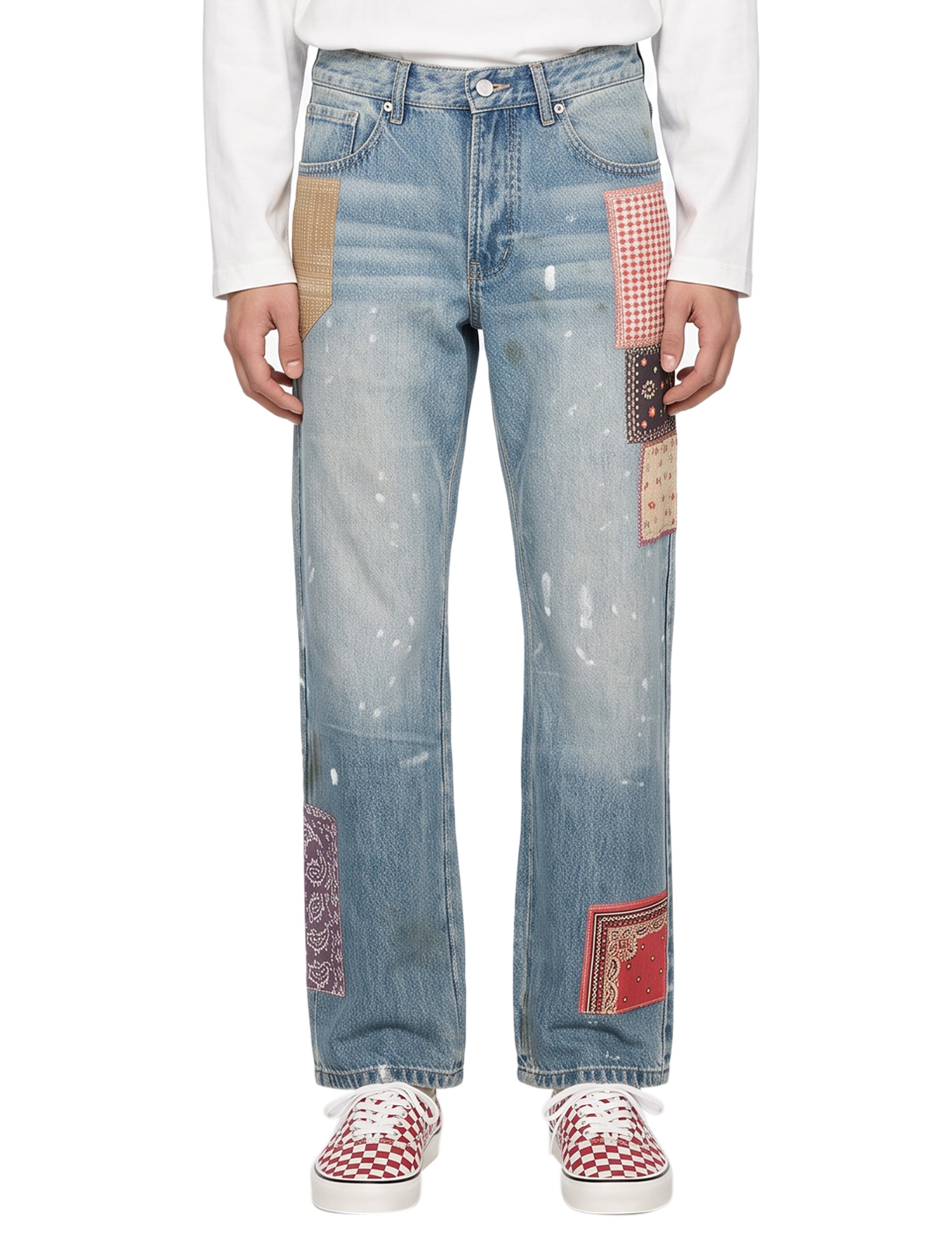 Jeans Tapestry Chalk in azzurro 