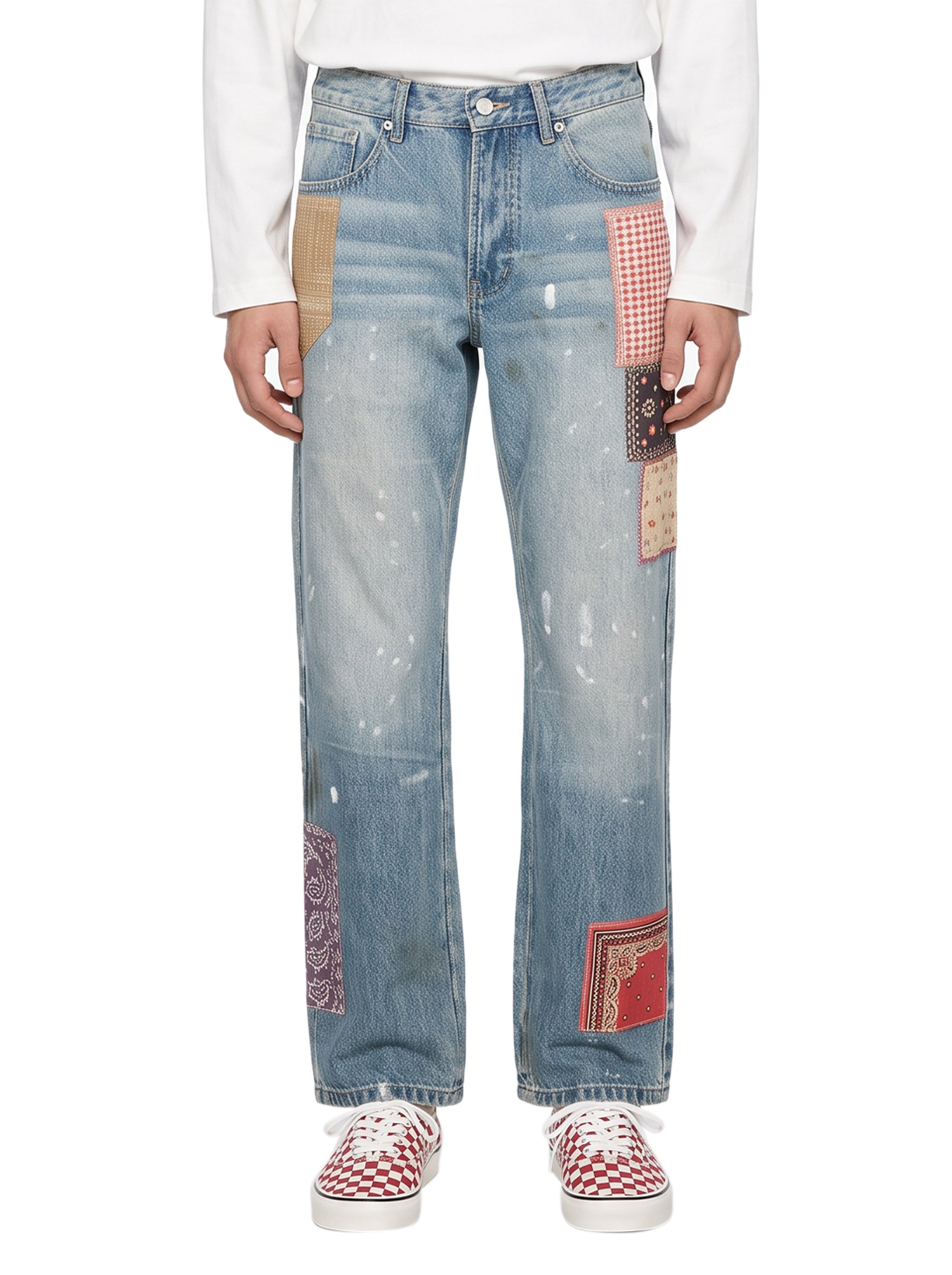 Jeans Tapestry Chalk in azzurro 